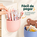 Organizador adhesivo de pared fácil de instalar para mantener pequeños objetos ordenados
