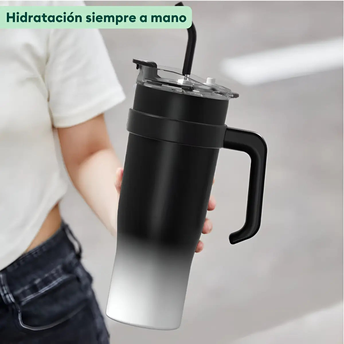 Hidratación siempre a mano con vaso térmico Nova