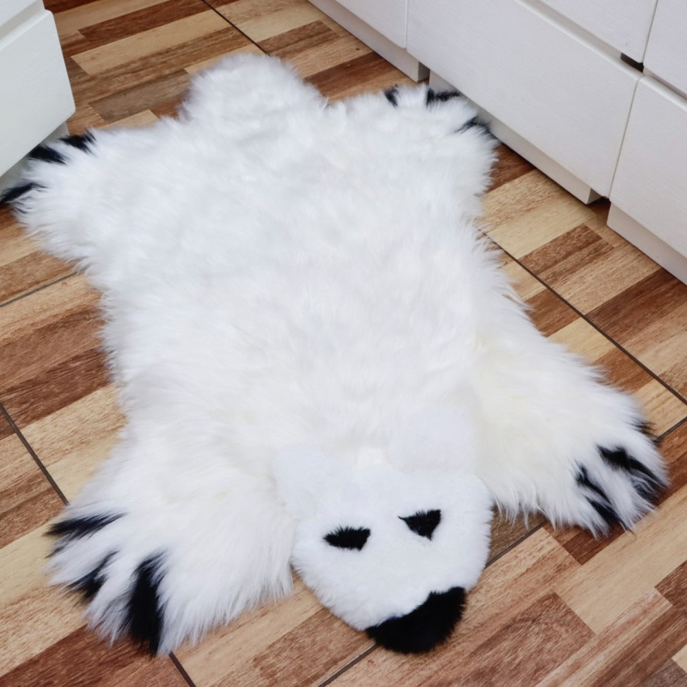 Alfombra decorativa modelo Oso pelo largo